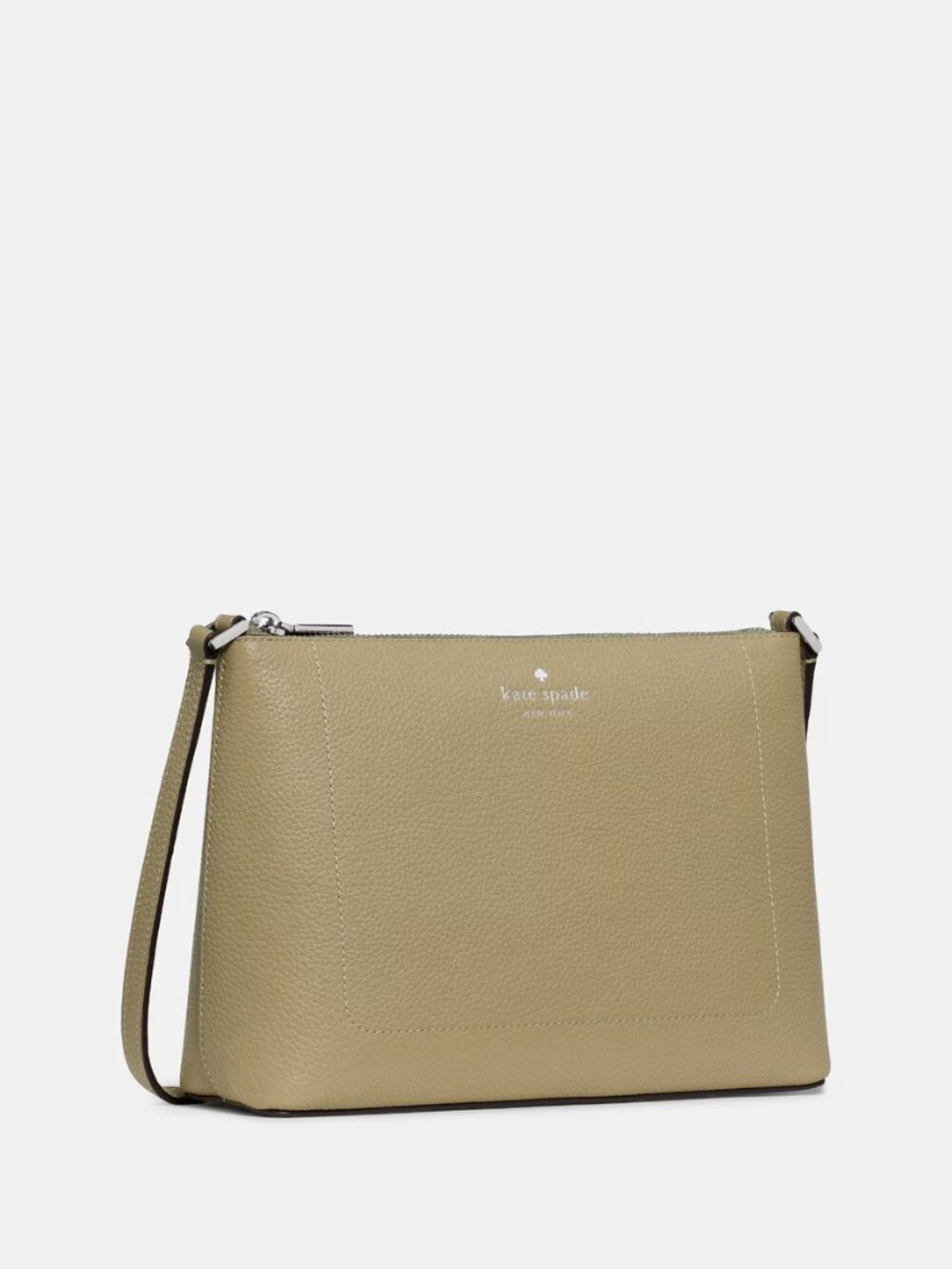 New Kate Spade Leila Crossbody Pebble Leather Elm